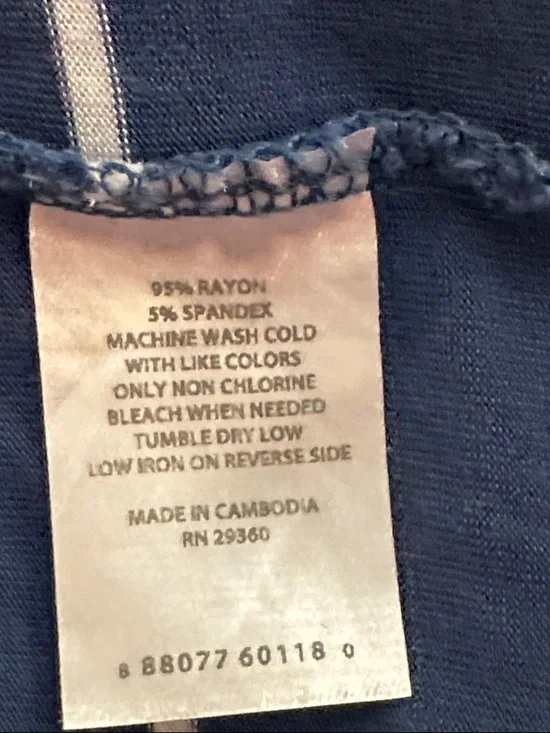 dip Navy and White Striped Tank Maxi Dress size S - Picture 4 of 4